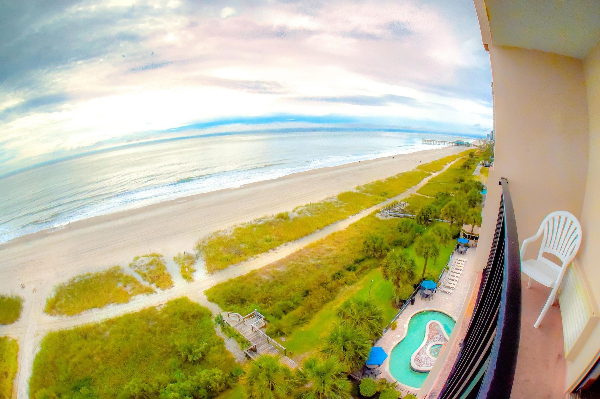 Sandcastle Oceanfront Resort At The Pavilion Миртъл Бийч Екстериор снимка