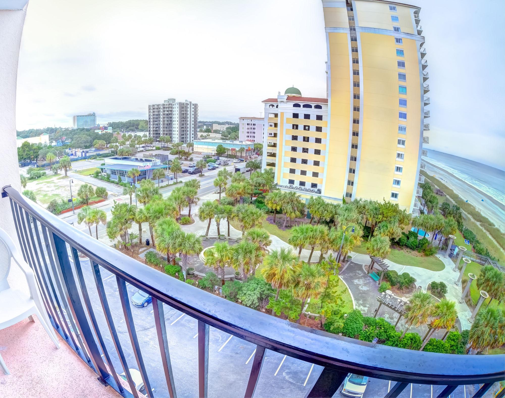 Sandcastle Oceanfront Resort At The Pavilion Миртъл Бийч Екстериор снимка