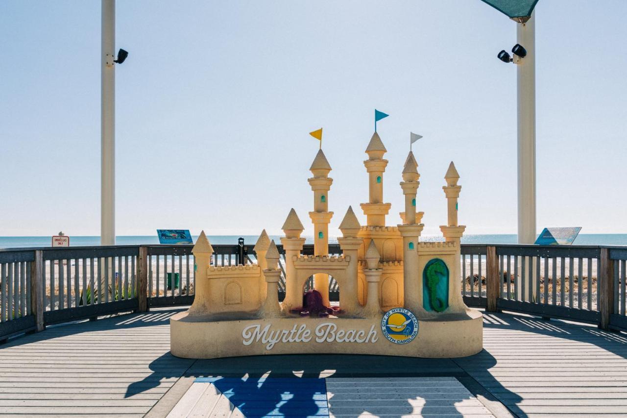 Sandcastle Oceanfront Resort At The Pavilion Миртъл Бийч Екстериор снимка